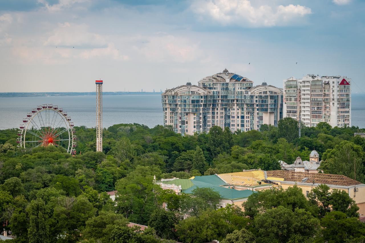 Flat with the sea view Apartment Oldenburg Bagian luar foto